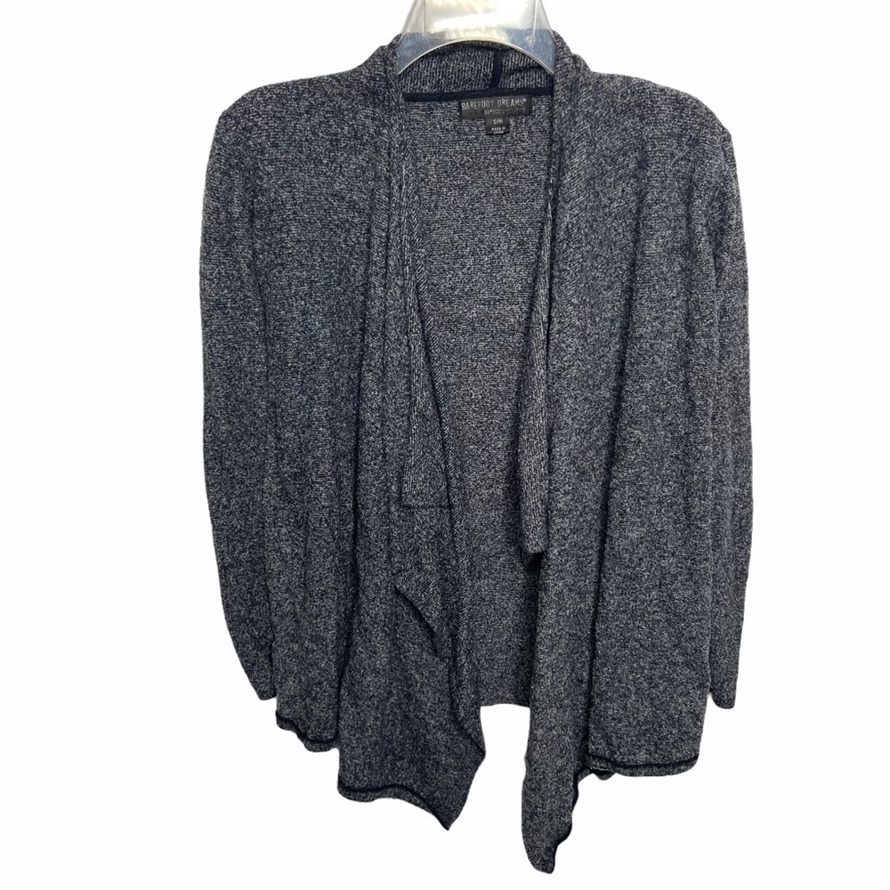 Barefoot Dreams Dark Gray Bamboo Chic Lite Knit